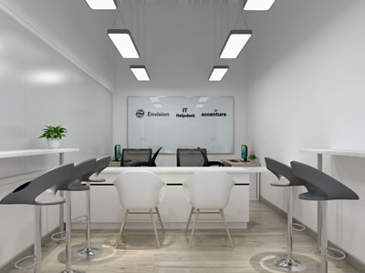 遠景動力江陰門廳及餐廳裝修